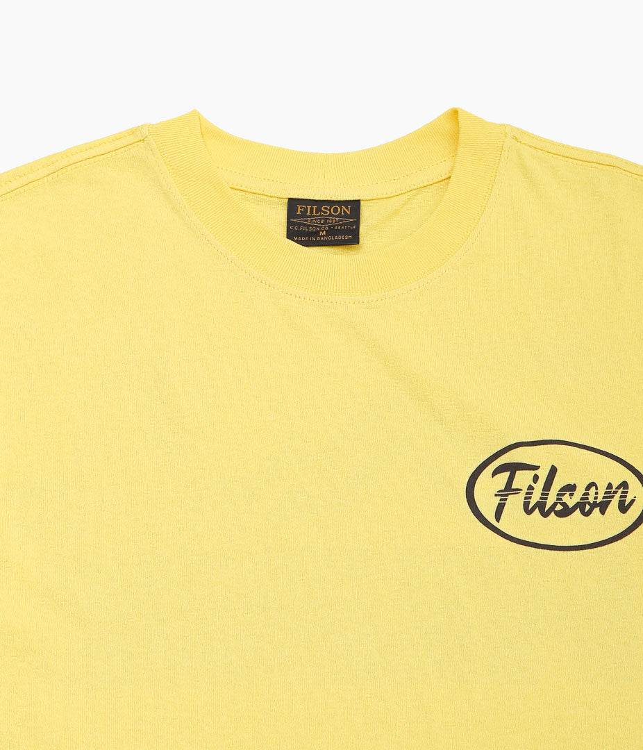 FILSON ''S/S FRONTIER GRAPHIC T'' (YELLOW)