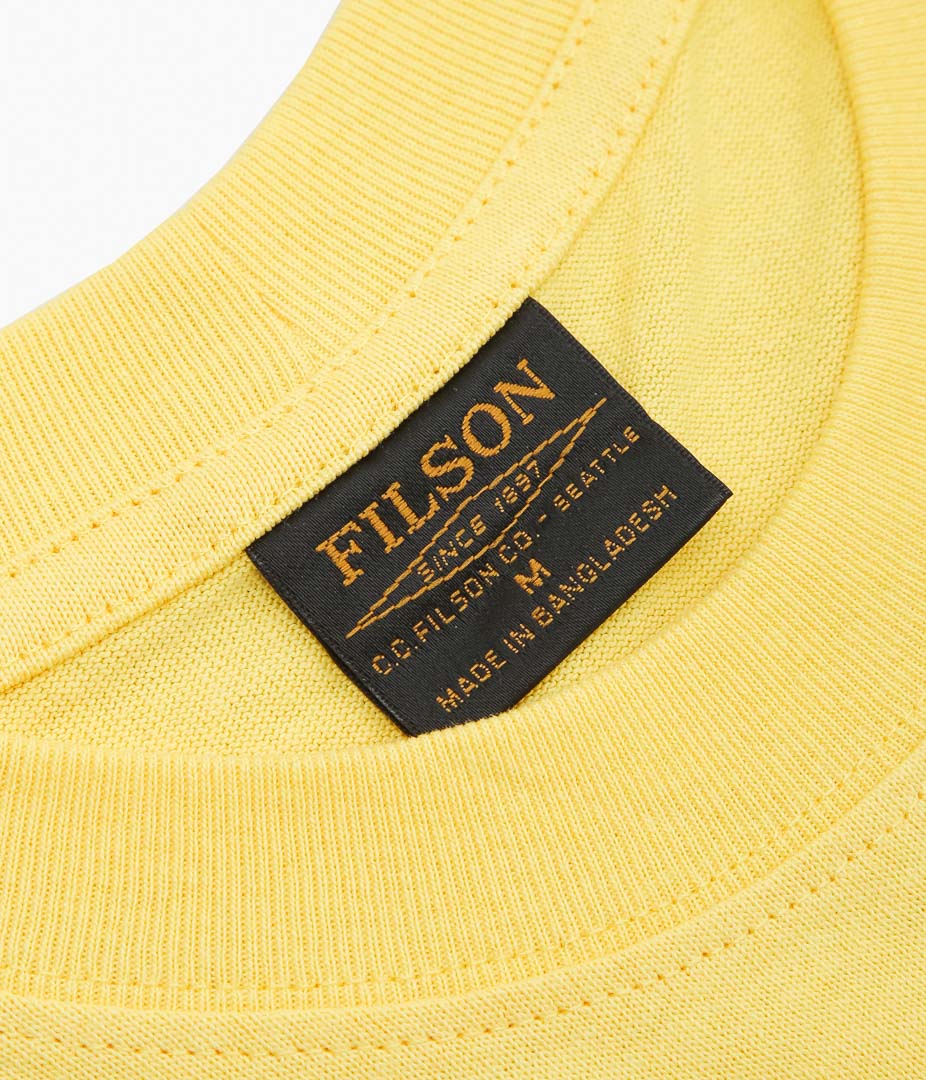 FILSON ''S/S FRONTIER GRAPHIC T'' (YELLOW)