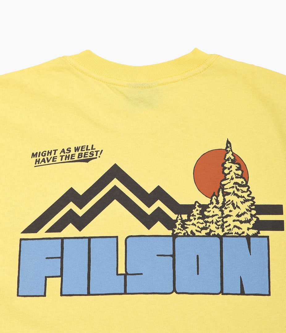 FILSON ''S/S FRONTIER GRAPHIC T'' (YELLOW)