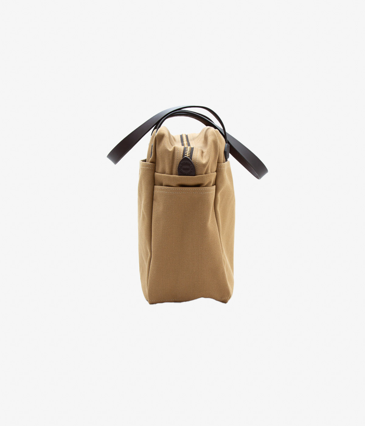 FILSON "TOTE BAG WITH ZIPPER"(BEIGE)