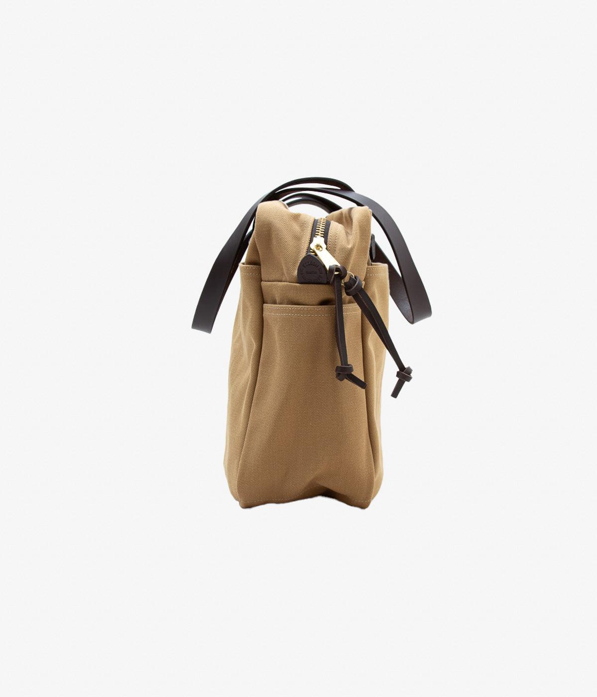 FILSON "TOTE BAG WITH ZIPPER"(BEIGE)