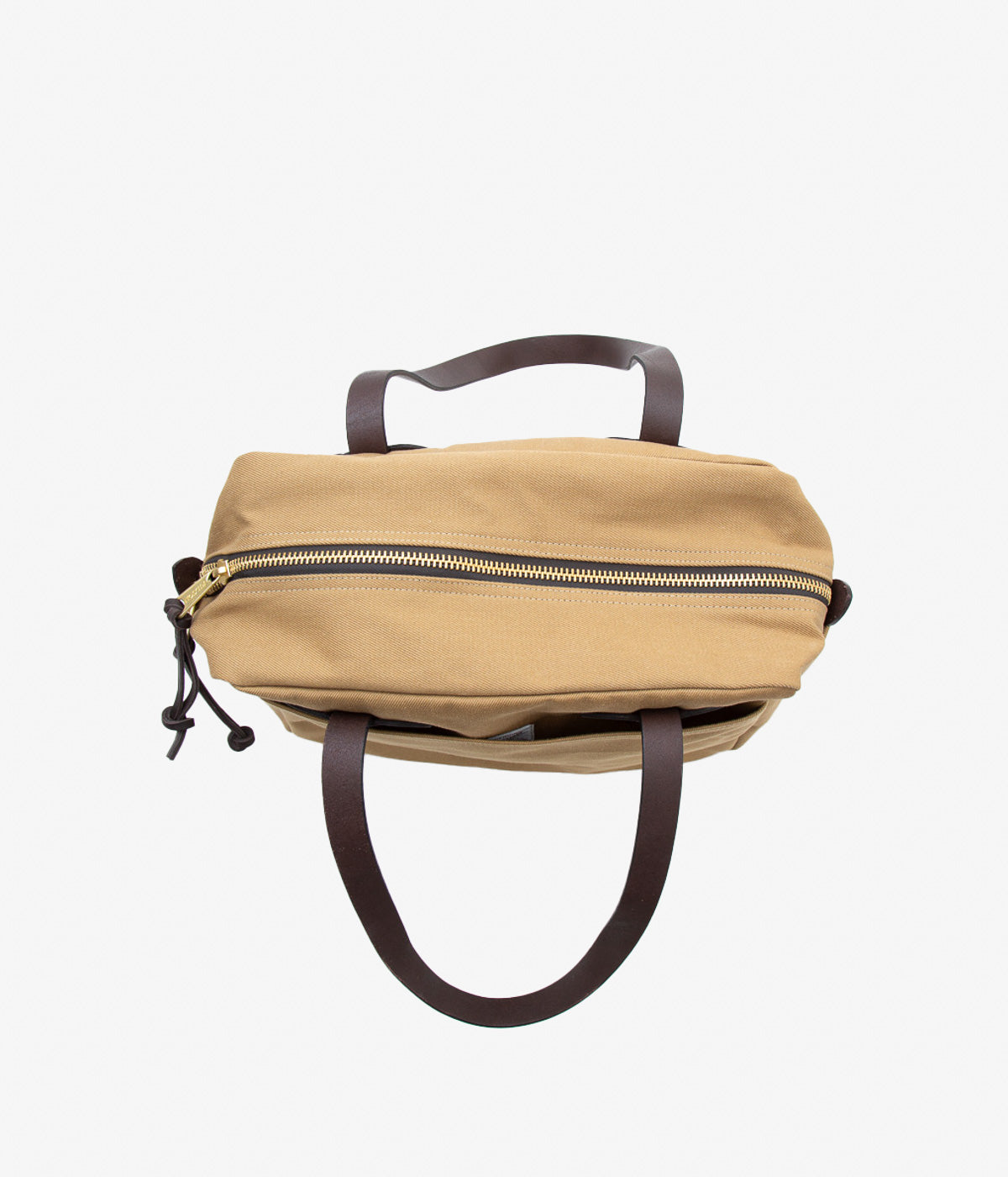FILSON "TOTE BAG WITH ZIPPER"(BEIGE)