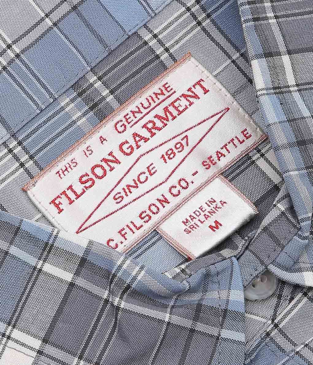 【SAMPLE SALE】FILSON ''TWIN LAKES S/S SPORT SHIRT'' (GRAY)