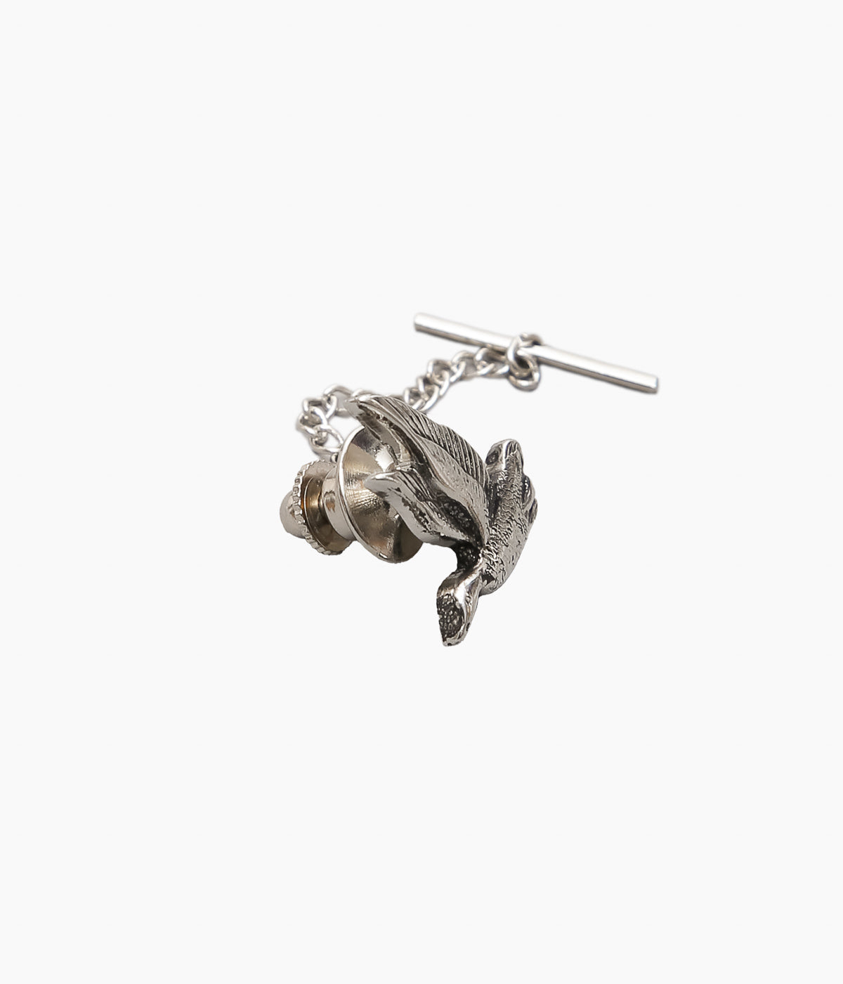 FINE AND DANDY ''LAPEL PIN (FLYING MALLARD)'' (SILVER)