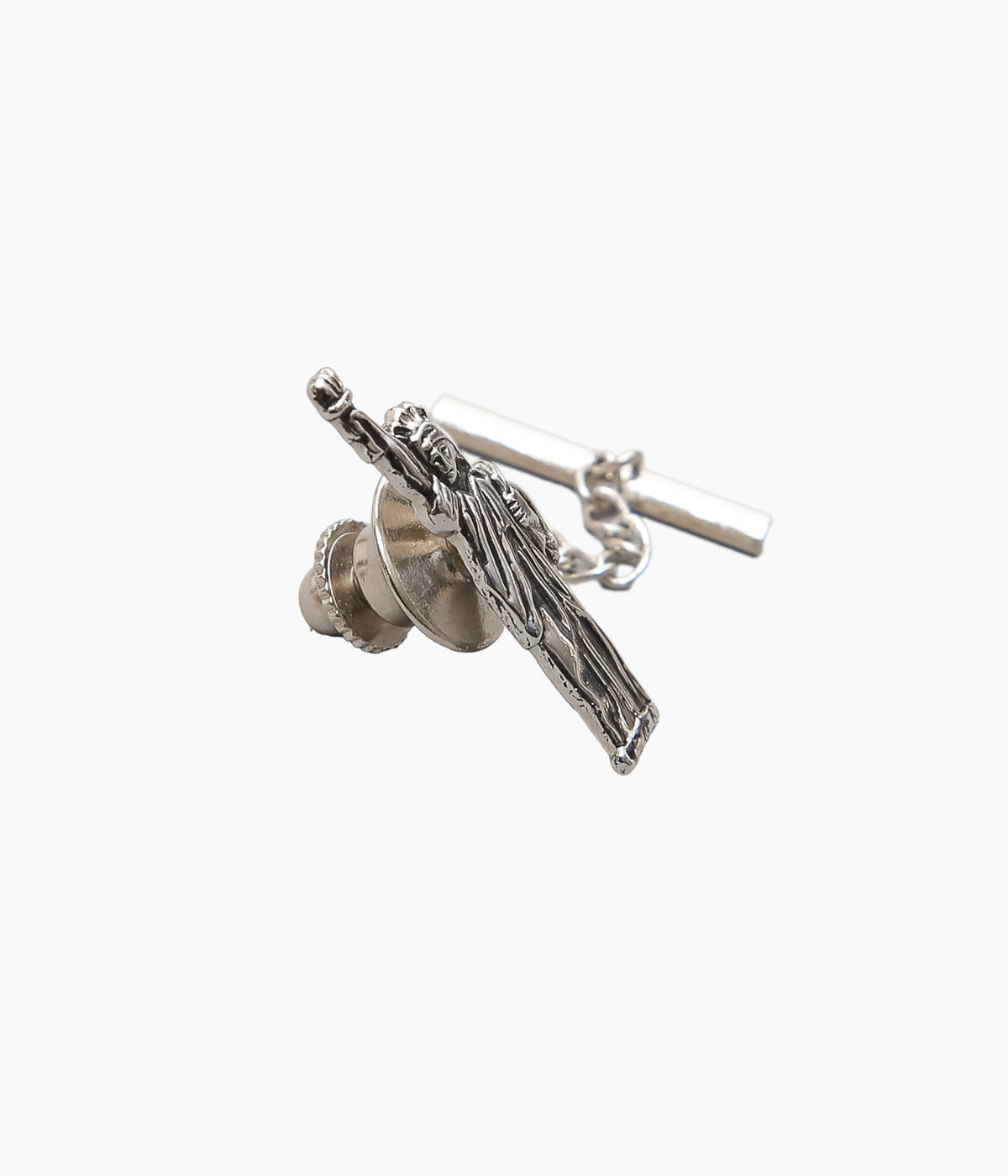 FINE AND DANDY ''LAPEL PIN (LADY LIBERTY)'' (SILVER)