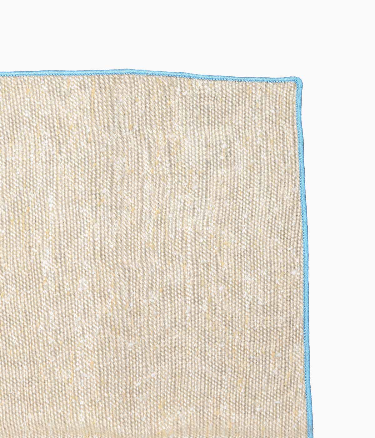 FINE AND DANDY ''POCKET SQUARES(LEMON LINEN)'' (LEMON)