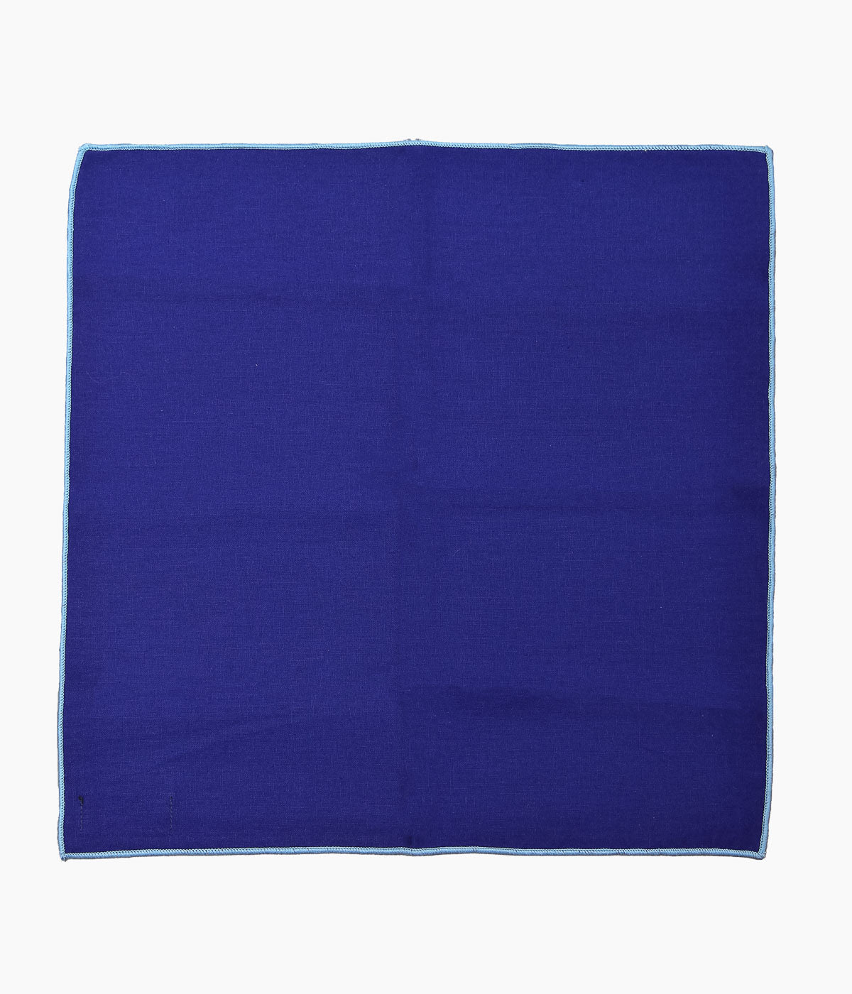 FINE AND DANDY ''POCKET SQUARES(ROYAL BLUE LINEN BREND)'' (ROYAL)