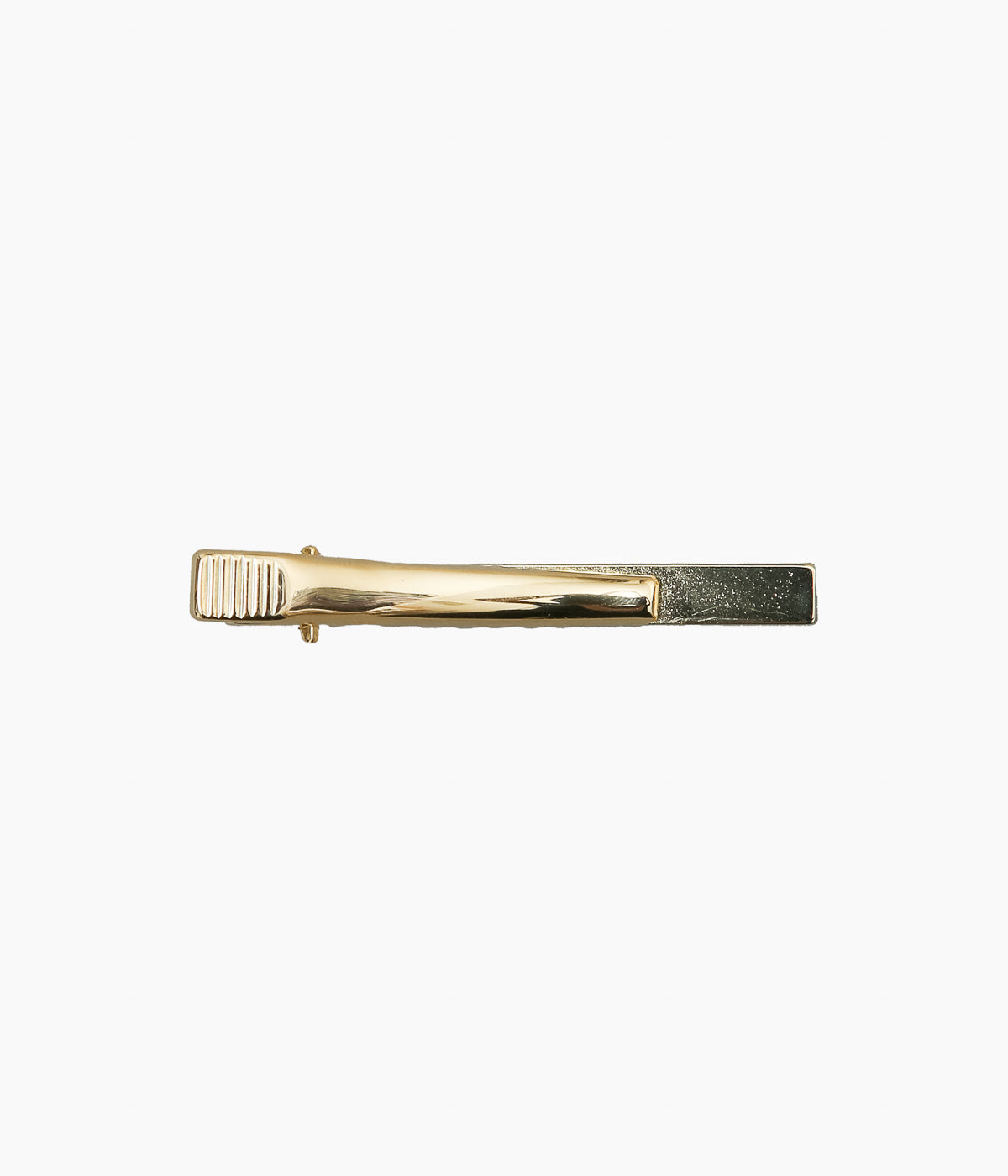 FINE AND DANDY ''TIE BARS(BRUSHED RECTANGULAR)'' (GOLD)