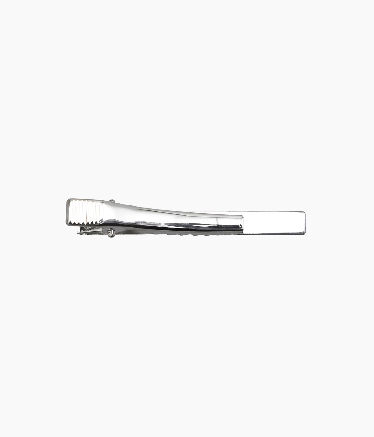 FINE AND DANDY ''TIE BARS(BRUSHED RECTANGULAR)'' (SILVER)
