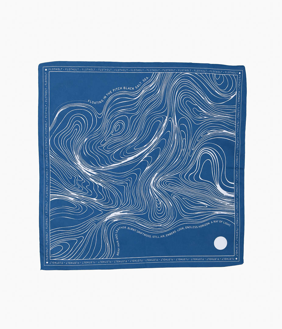 FISCHERSUND ''FLOTHOLT SCARF'' (BLUE)
