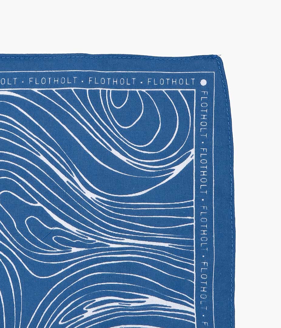 FISCHERSUND ''FLOTHOLT SCARF'' (BLUE)