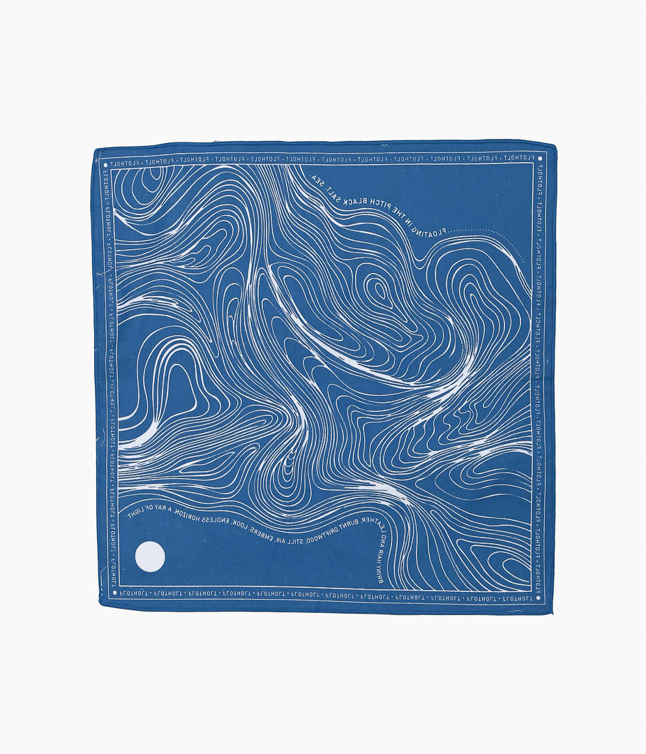 FISCHERSUND ''FLOTHOLT SCARF'' (BLUE)