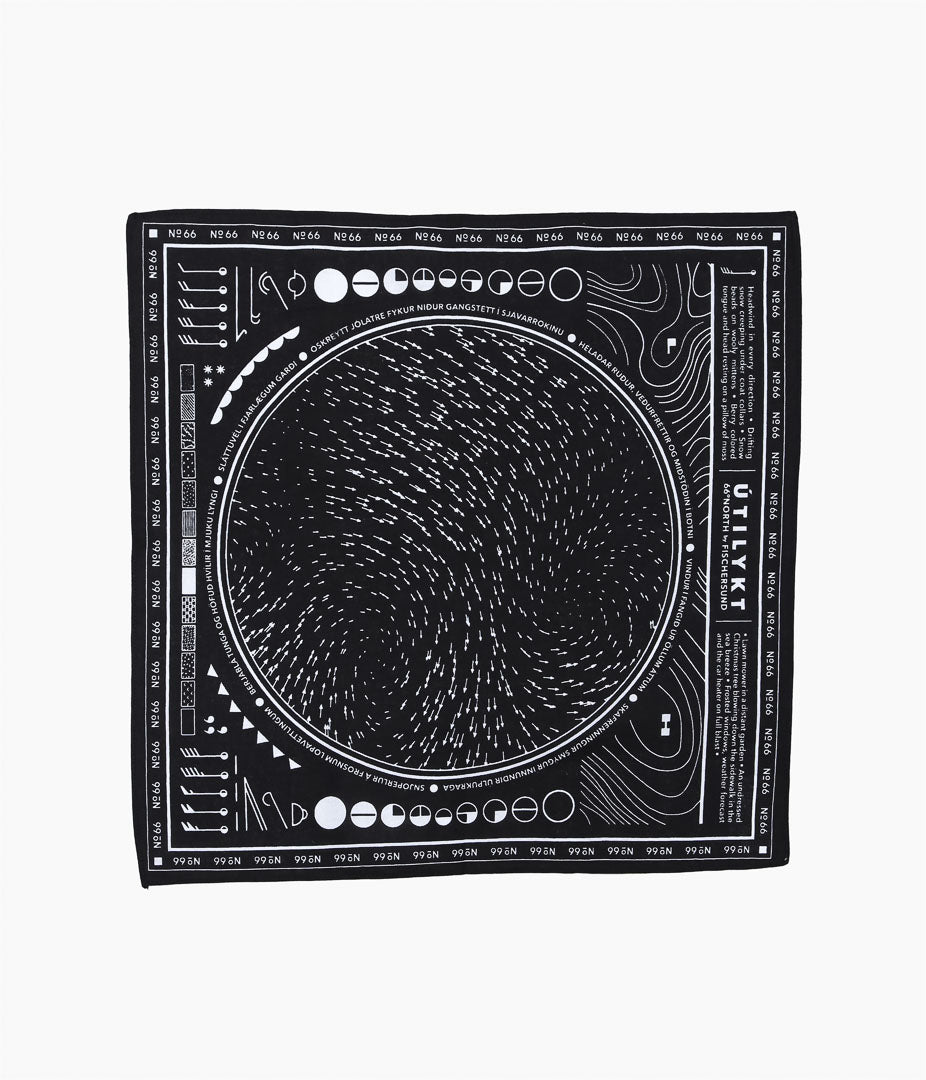 FISCHERSUND ''UTILYKY SCARF'' (BLACK)