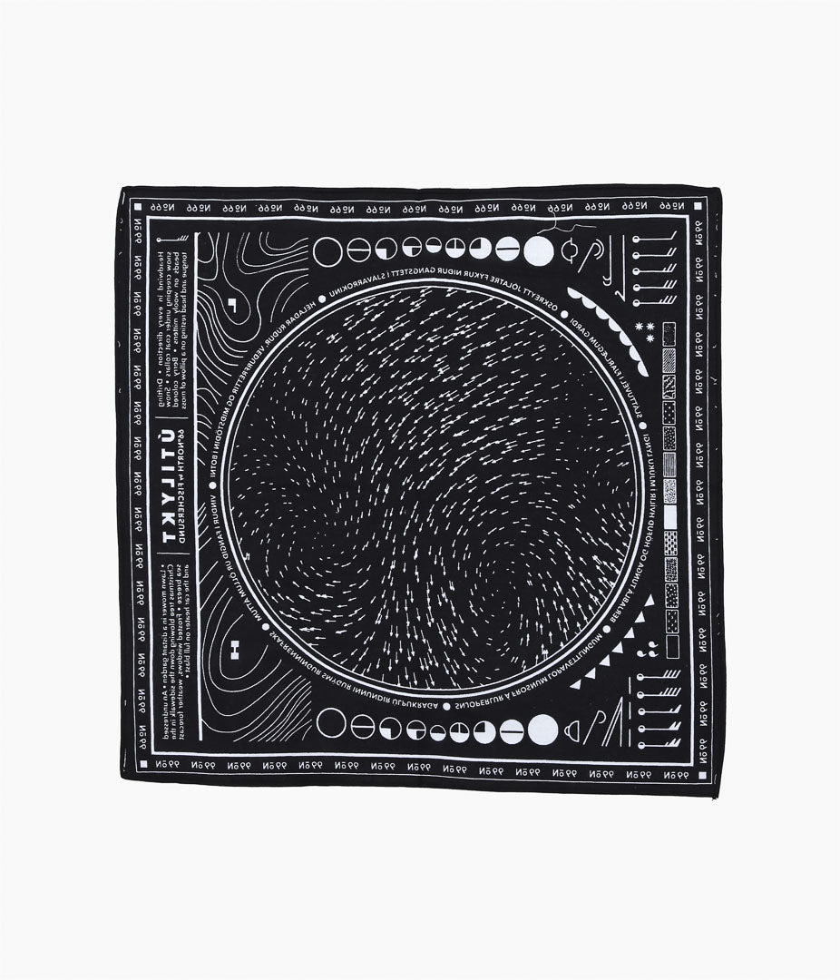 FISCHERSUND ''UTILYKY SCARF'' (BLACK)