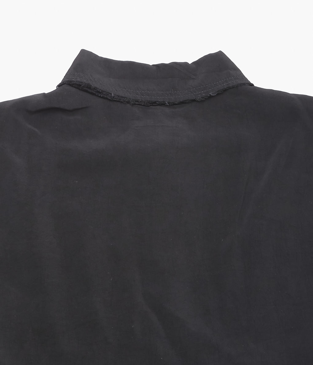 GABRIELA COLL GARMENTS ''NO.157 DOUBLE CUPRO POCKET SHIRT'' (BLACK)