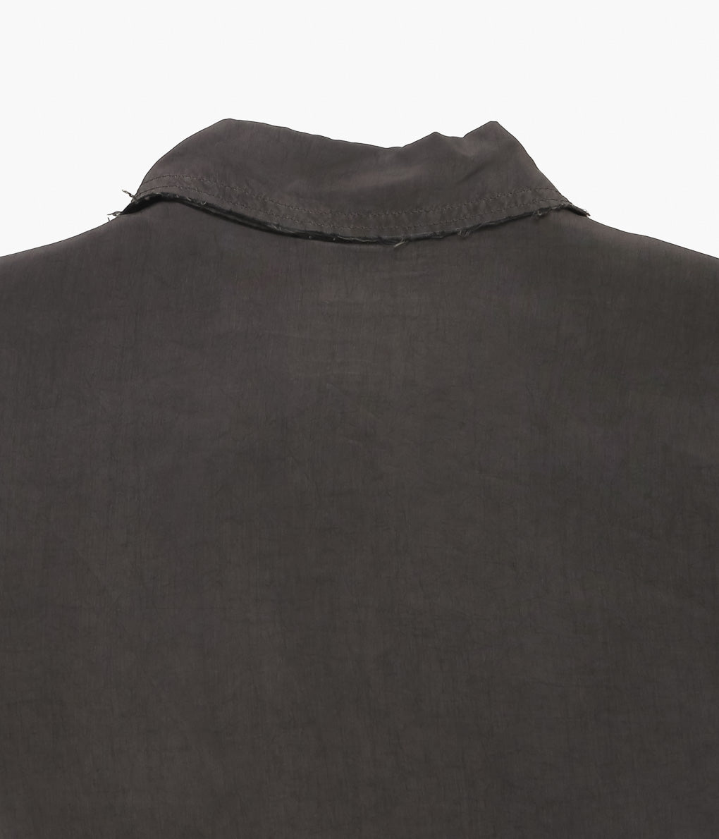 GABRIELA COLL GARMENTS ''NO.157 DOUBLE CUPRO POCKET SHIRT'' (BROWN)