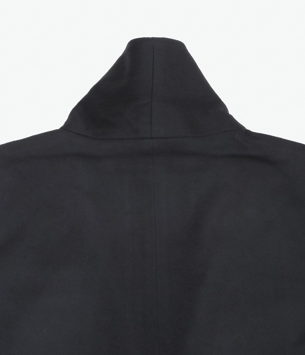 GABRIELA COLL GARMENTS ''NO.173 HEAVY WOOL TWO BUTTON JACKET ''(BLACK)