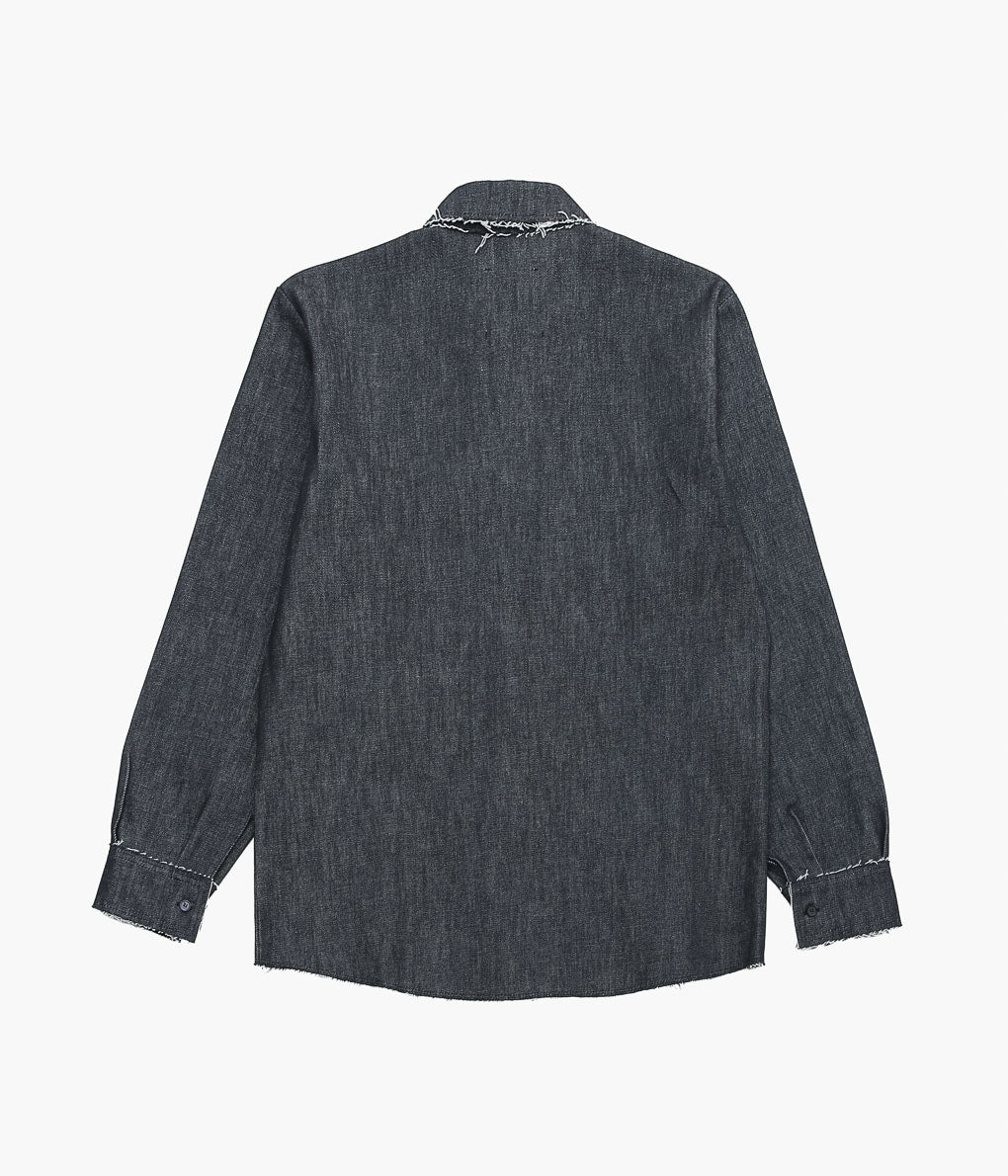 GABRIELA COLL GARMENTS ''NO.197 SHIRT'' (BLACK DENIM)
