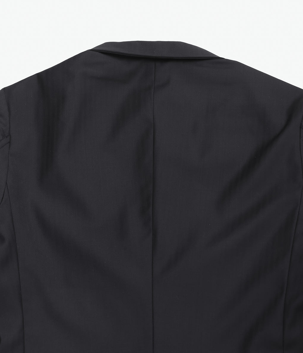 GABRIELA COLL GARMENTS ''NO.206 FINE WOOL JACKET''(BLACK HERRINGBONE)