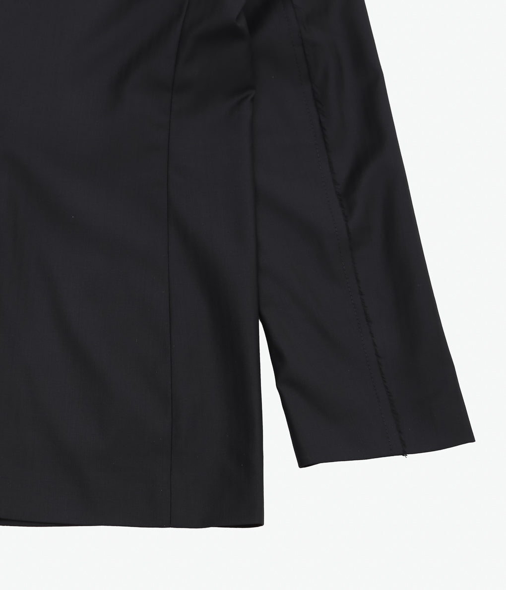 GABRIELA COLL GARMENTS ''NO.206 FINE WOOL JACKET''(BLACK HERRINGBONE)