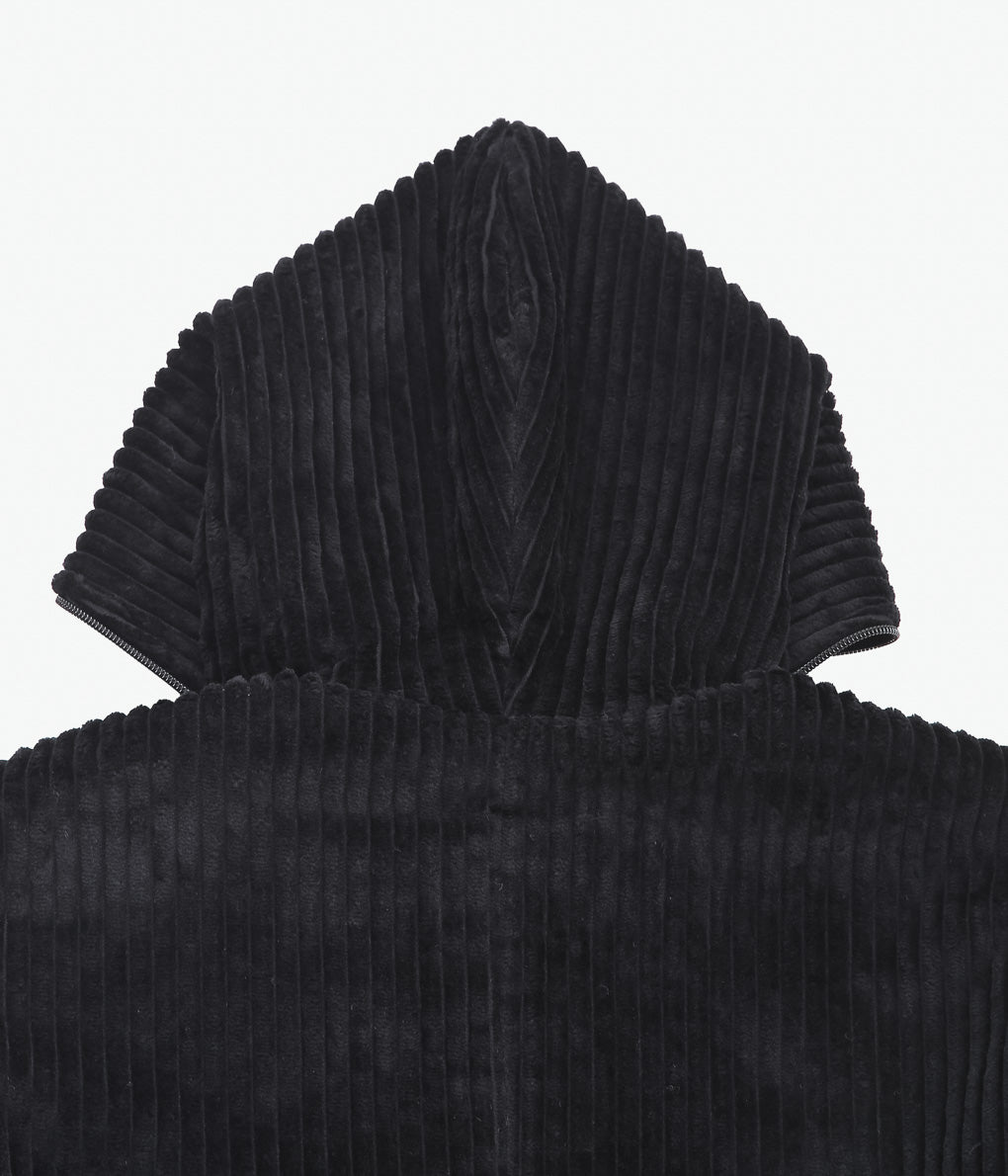 GABRIELA COLL GARMENTS ''NO.216 CORDUROY PUFFER ZIPPER JACKET ''(BLACK)