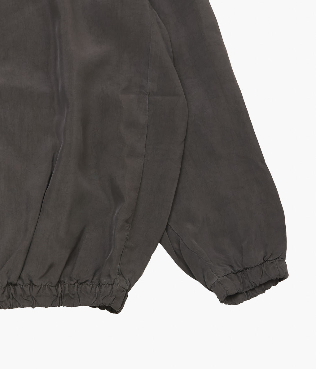 GABRIELA COLL GARMENTS ''NO.216 CUPRO DOUBLE HOODED ZIPPER JACKET'' (BROWN)