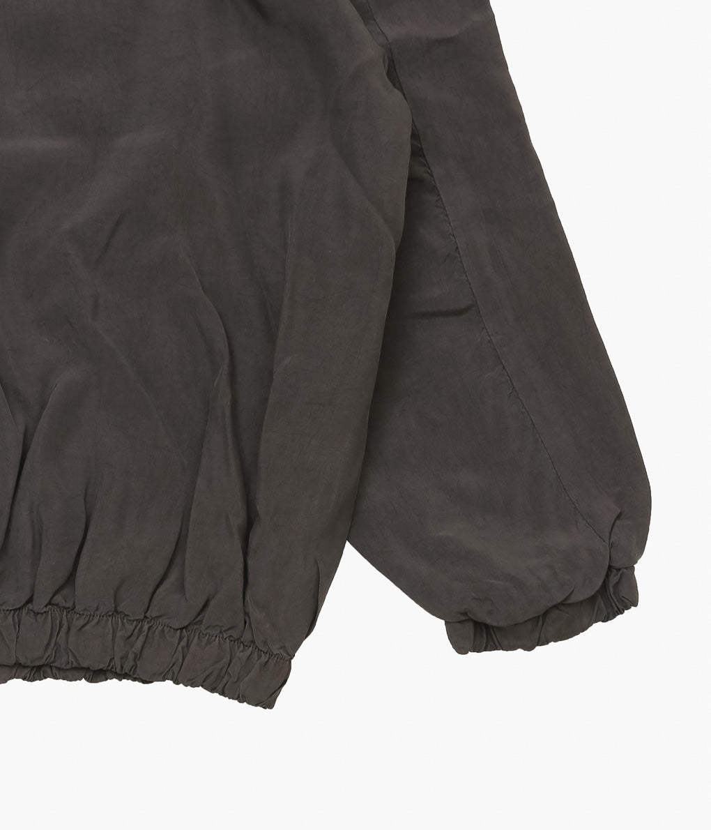 GABRIELA COLL GARMENTS ''NO.216 CUPRO DOUBLE HOODED ZIPPER JACKET'' (BROWN)