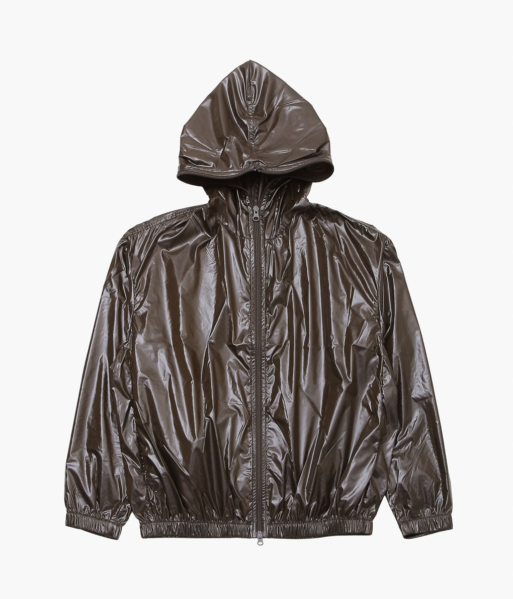 GABRIELA COLL GARMENTS ''NO.216 TECHNICAL HOODED JACKET'' (BROWN)