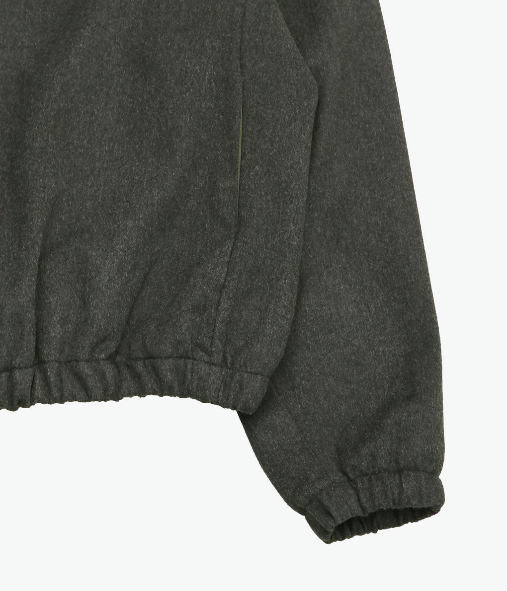 GABRIELA COLL GARMENTS ''NO.261 HEAVY WOOL ZIPPER JACKET ''(GREEN)