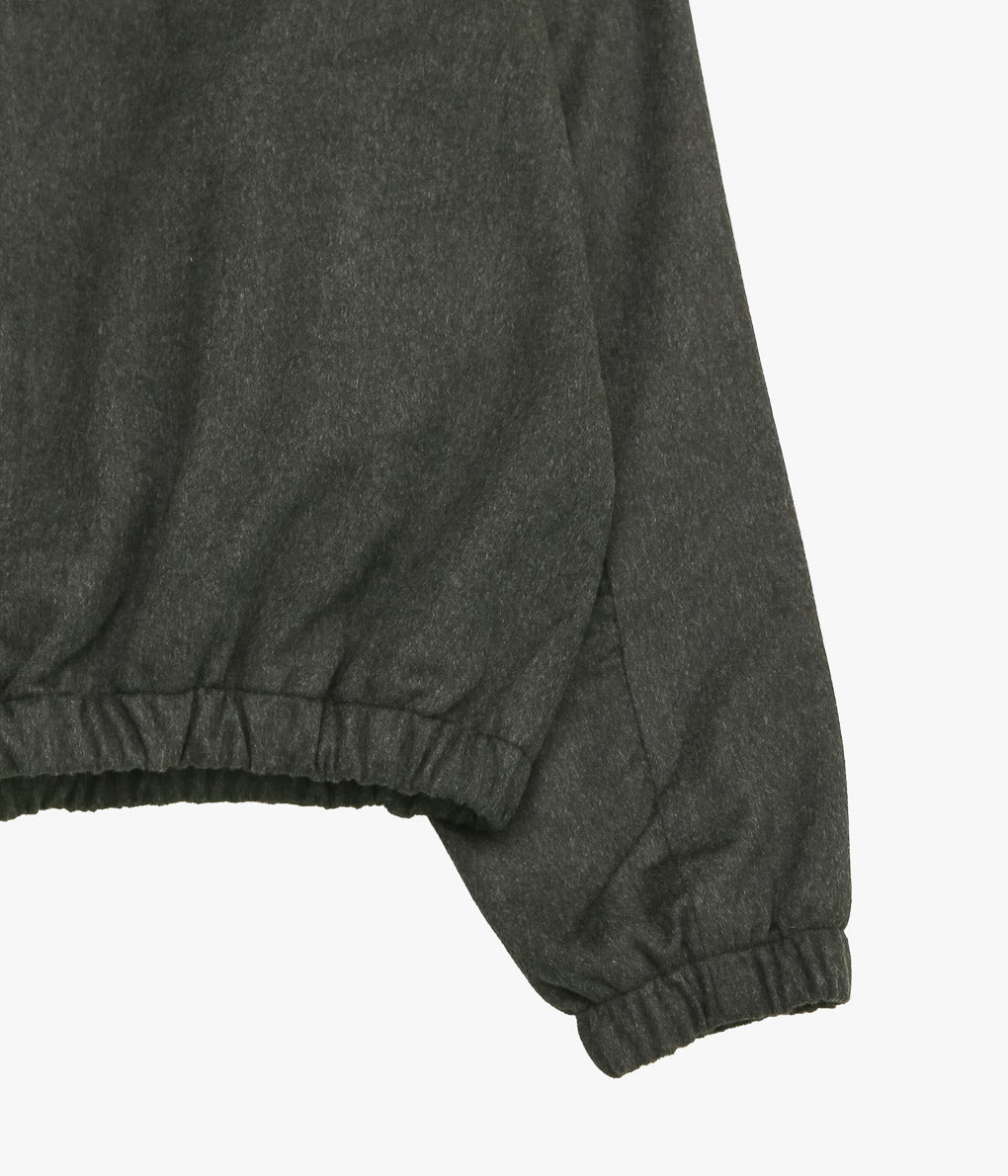 GABRIELA COLL GARMENTS ''NO.261 HEAVY WOOL ZIPPER JACKET ''(GREEN)