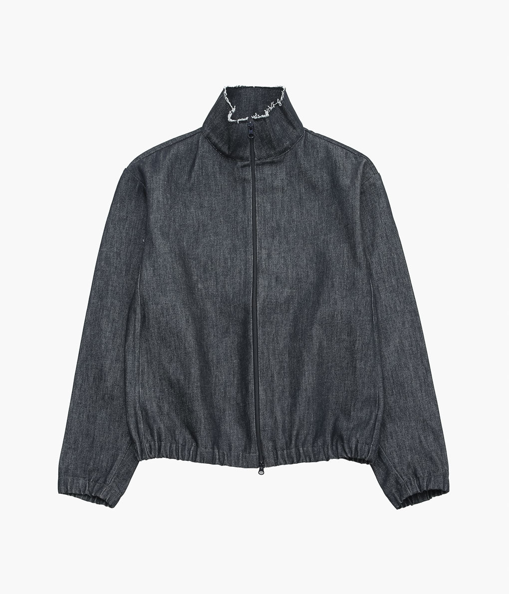 GABRIELA COLL GARMENTS ''NO.261 ZIPPER JACKET''(BLACK DENIM