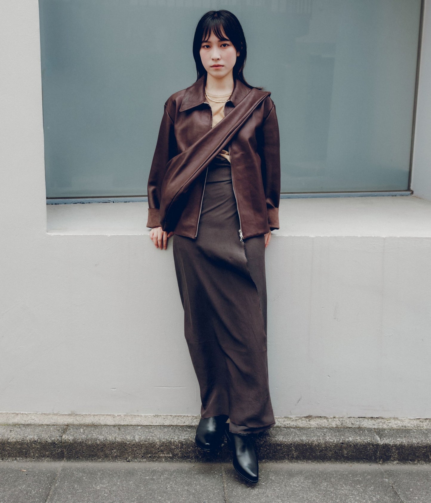 モデル身長:160cm / 着用サイズ:0