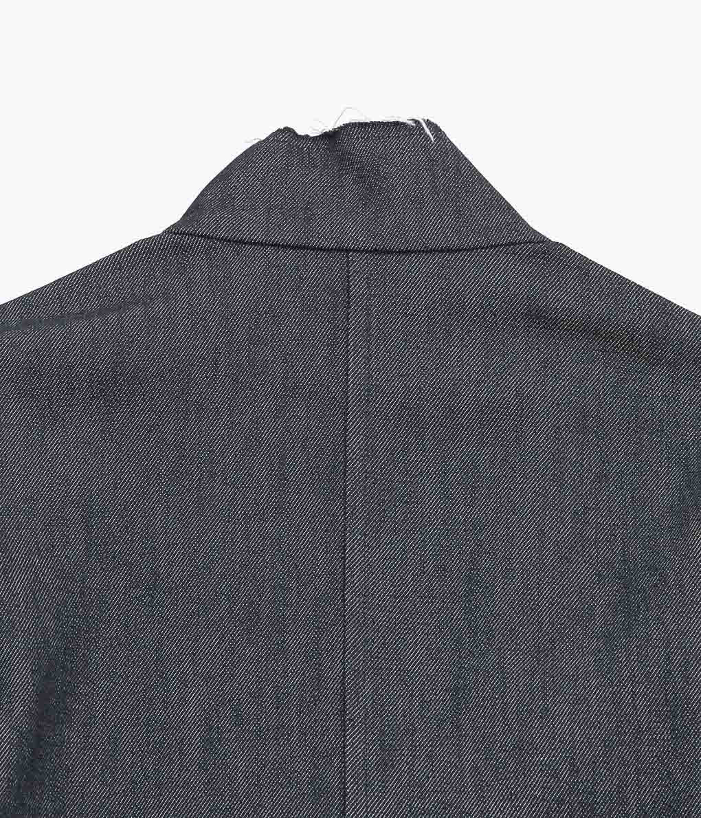 GABRIELA COLL GARMENTS ''NO.286 CROPPED OVERSIZED JACKET'' (BLACK DENIM)