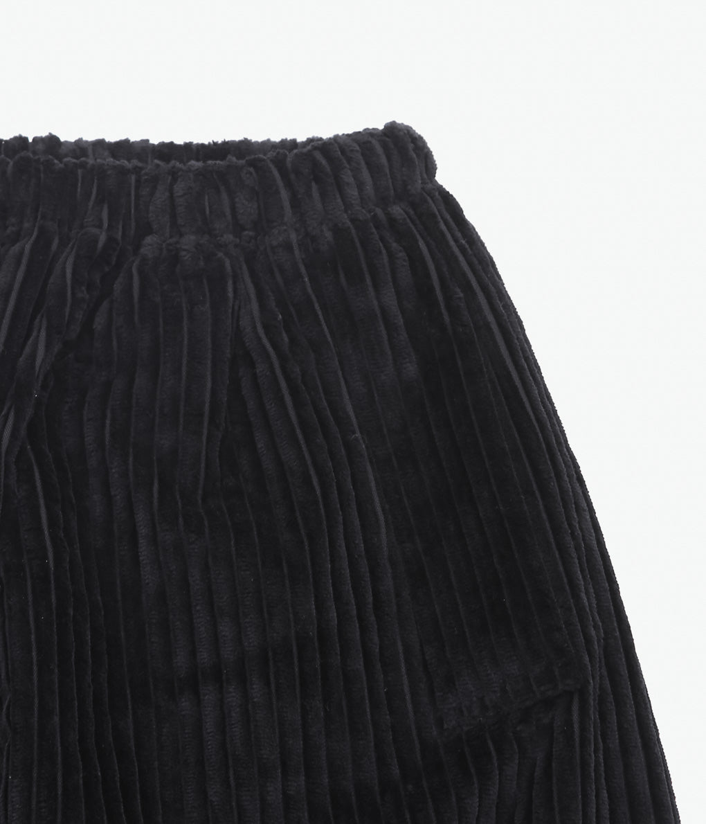 GABRIELA COLL GARMENTS ''NO.287 CORDUROY FLAP POCKET TROUSERS ''(BLACK)