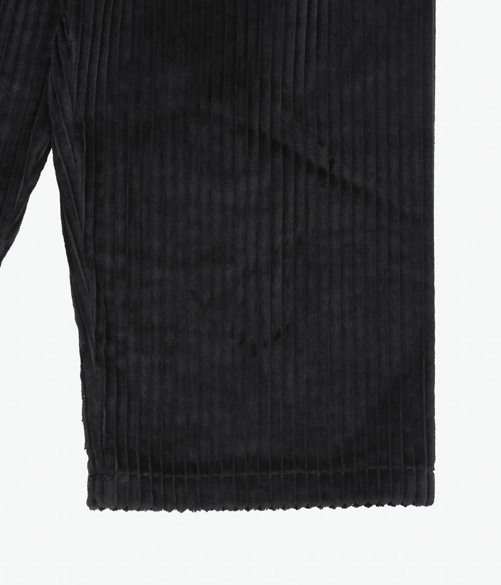 GABRIELA COLL GARMENTS ''NO.287 CORDUROY FLAP POCKET TROUSERS ''(BLACK)