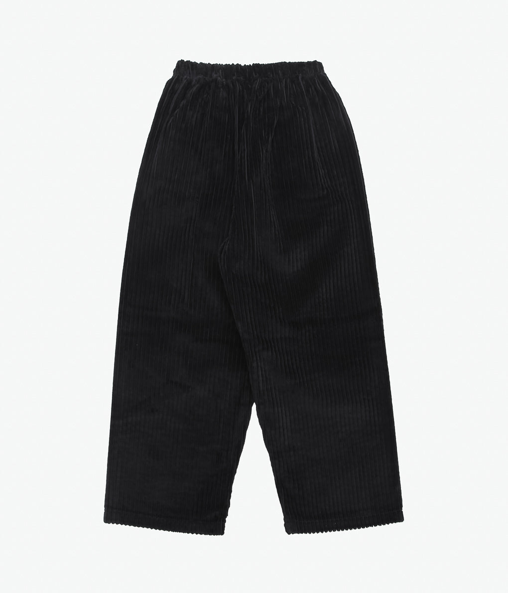GABRIELA COLL GARMENTS ''NO.287 CORDUROY FLAP POCKET TROUSERS ''(BLACK)