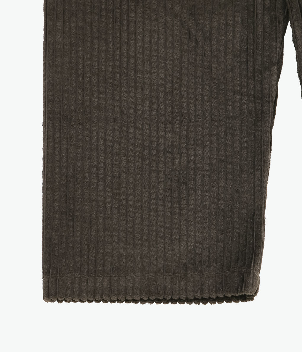 GABRIELA COLL GARMENTS ''NO.287 CORDUROY FLAP POCKET TROUSERS ''(BROWN)