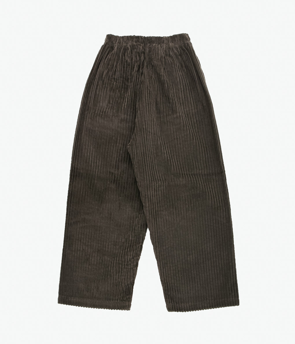 GABRIELA COLL GARMENTS ''NO.287 CORDUROY FLAP POCKET TROUSERS ''(BROWN)
