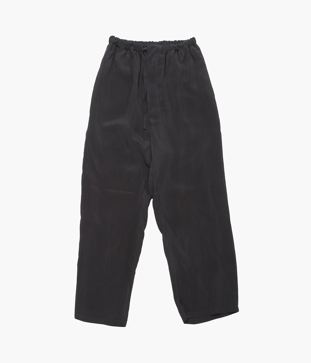 GABRIELA COLL GARMENTS ''NO.288 CUPRO DRAWSTRING TROUSERS'' (BLACK