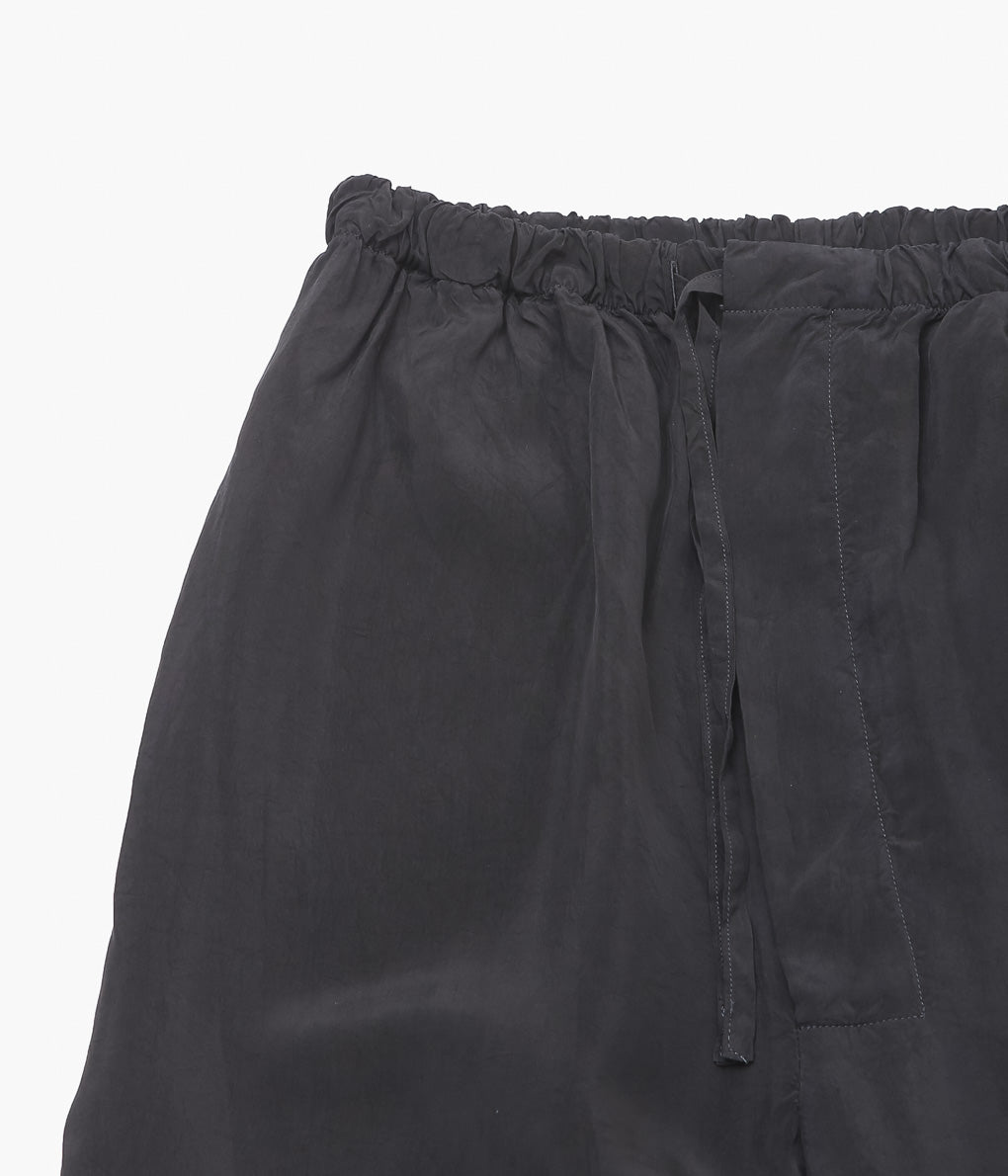 GABRIELA COLL GARMENTS ''NO.288 CUPRO DRAWSTRING TROUSERS'' (BLACK)