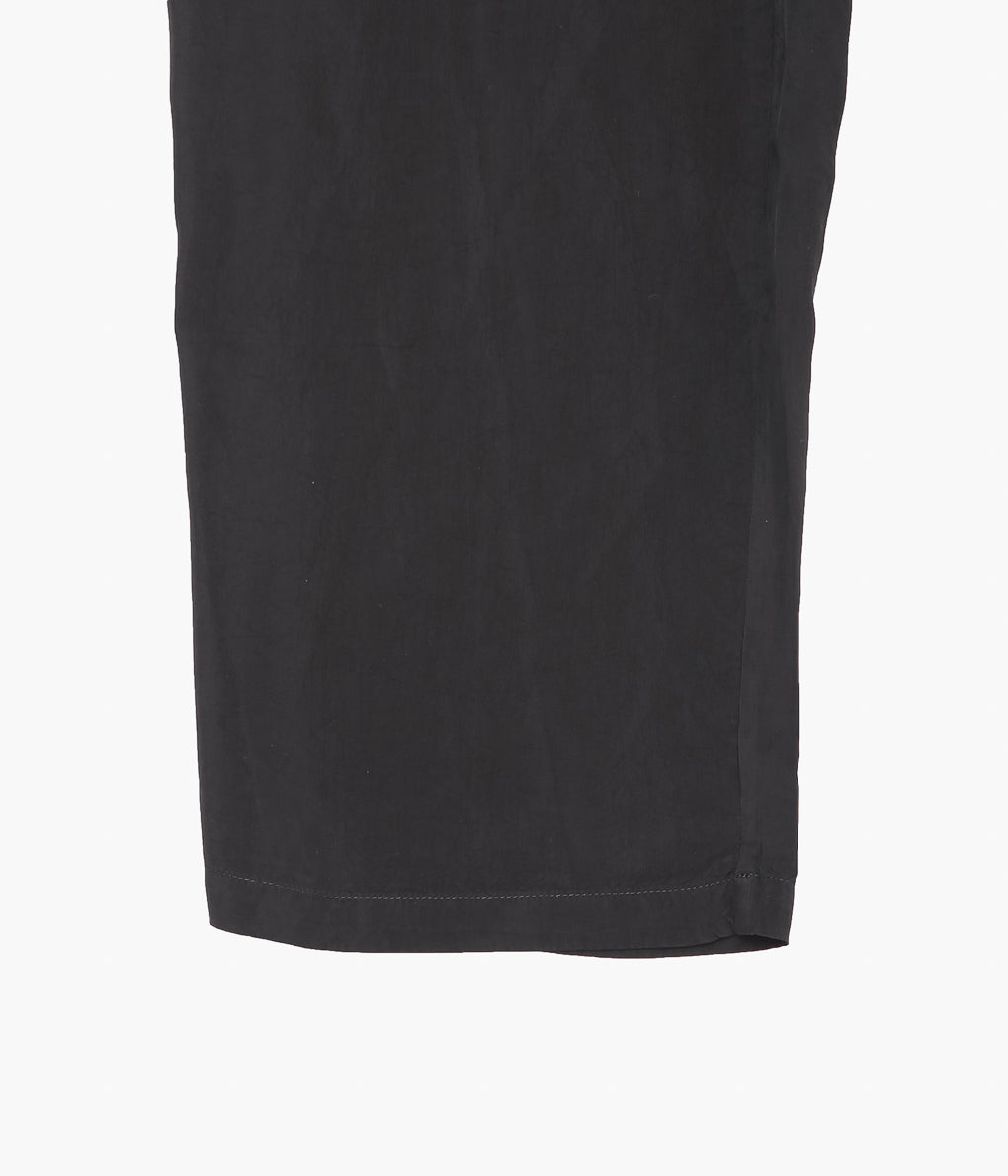 GABRIELA COLL GARMENTS ''NO.288 CUPRO DRAWSTRING TROUSERS'' (BLACK)