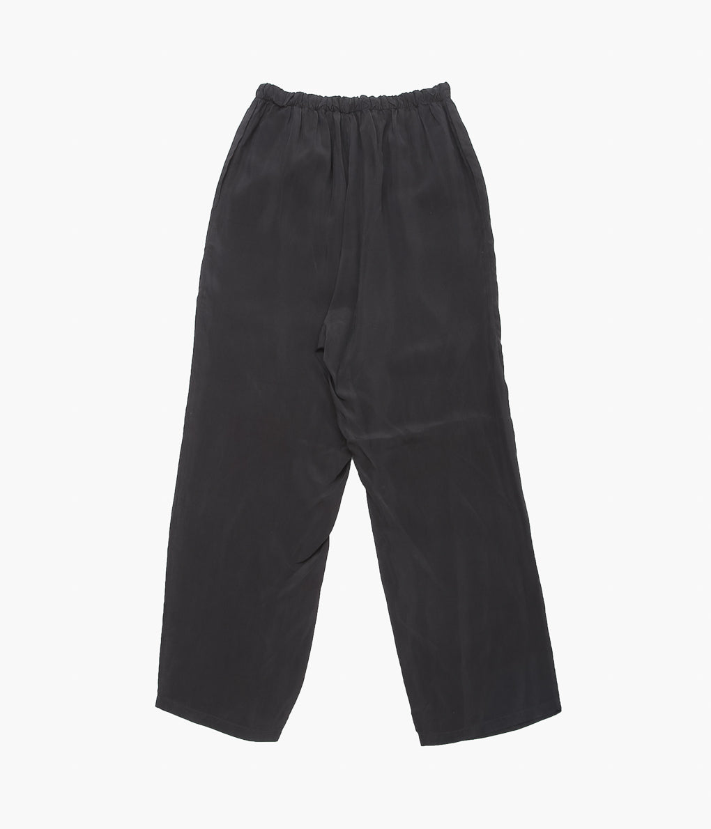 GABRIELA COLL GARMENTS ''NO.288 CUPRO DRAWSTRING TROUSERS'' (BLACK)