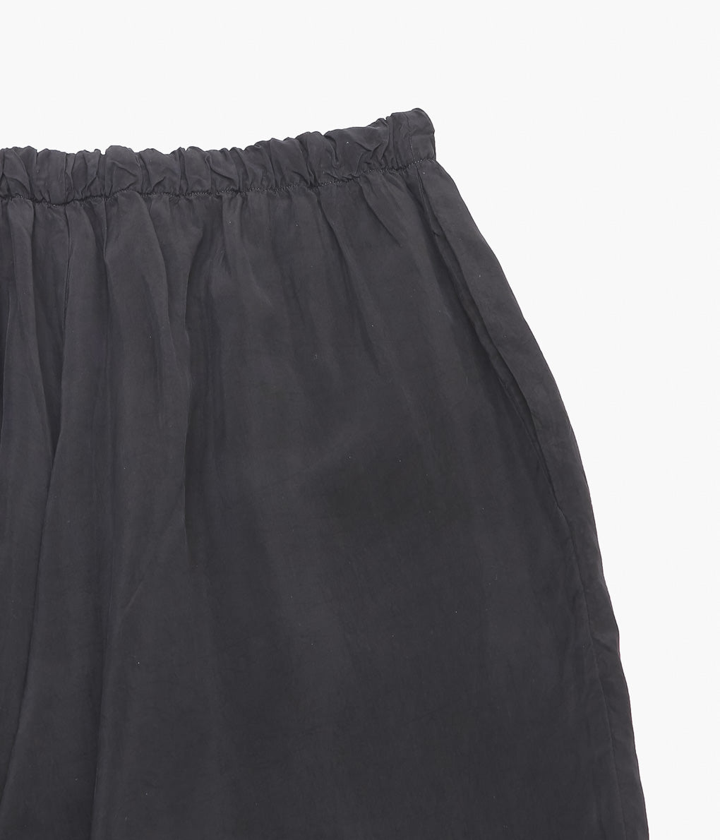 GABRIELA COLL GARMENTS ''NO.288 CUPRO DRAWSTRING TROUSERS'' (BLACK)
