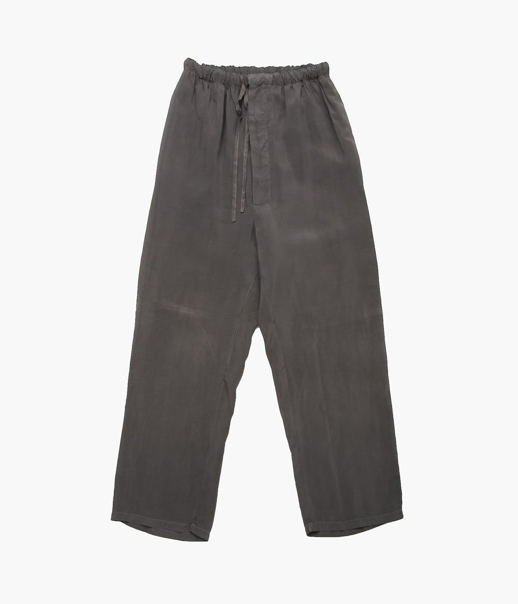 GABRIELA COLL GARMENTS ''NO.288 CUPRO DRAWSTRING TROUSERS'' (BROWN)