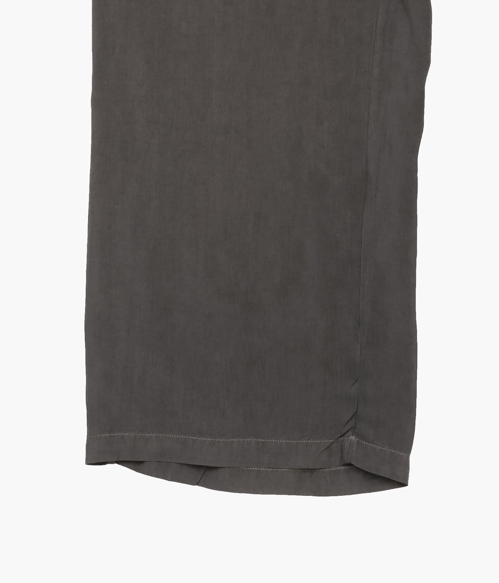 GABRIELA COLL GARMENTS ''NO.288 CUPRO DRAWSTRING TROUSERS'' (BROWN)