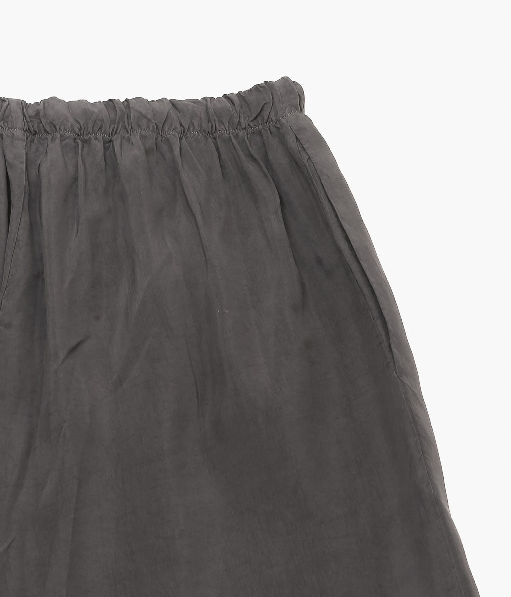 GABRIELA COLL GARMENTS ''NO.288 CUPRO DRAWSTRING TROUSERS'' (BROWN)