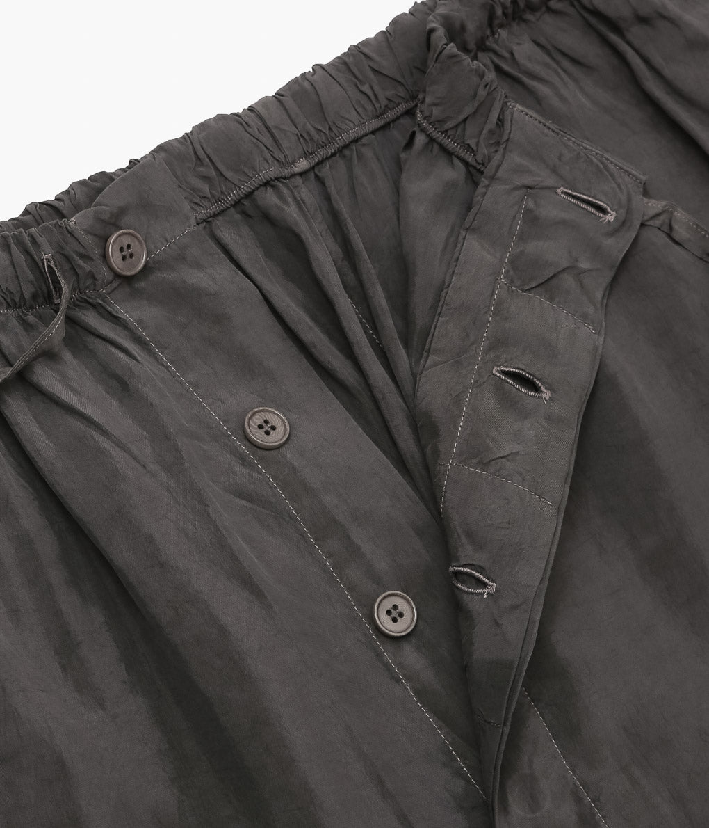 GABRIELA COLL GARMENTS ''NO.288 CUPRO DRAWSTRING TROUSERS'' (BROWN)
