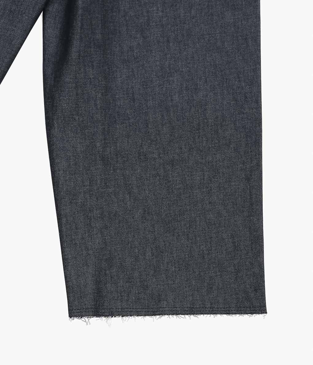 GABRIELA COLL GARMENTS ''NO.310 CROSSED TROUSERS'' (BLACK DENIM)