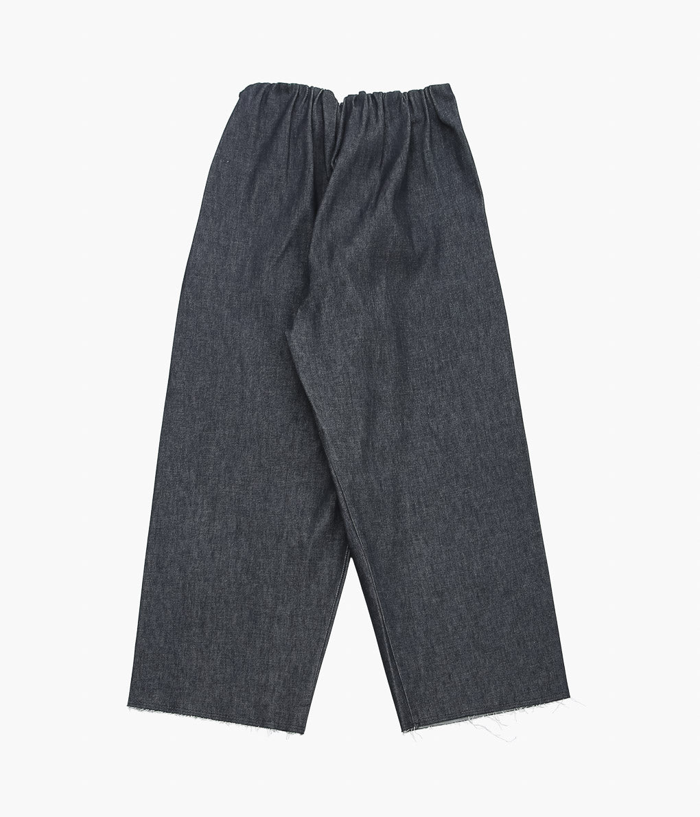 GABRIELA COLL GARMENTS ''NO.310 CROSSED TROUSERS'' (BLACK DENIM)