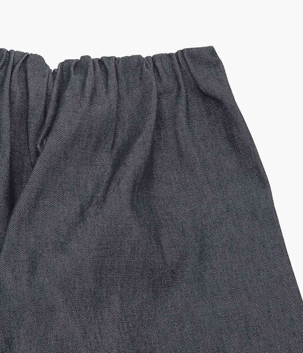 GABRIELA COLL GARMENTS ''NO.310 CROSSED TROUSERS'' (BLACK DENIM)